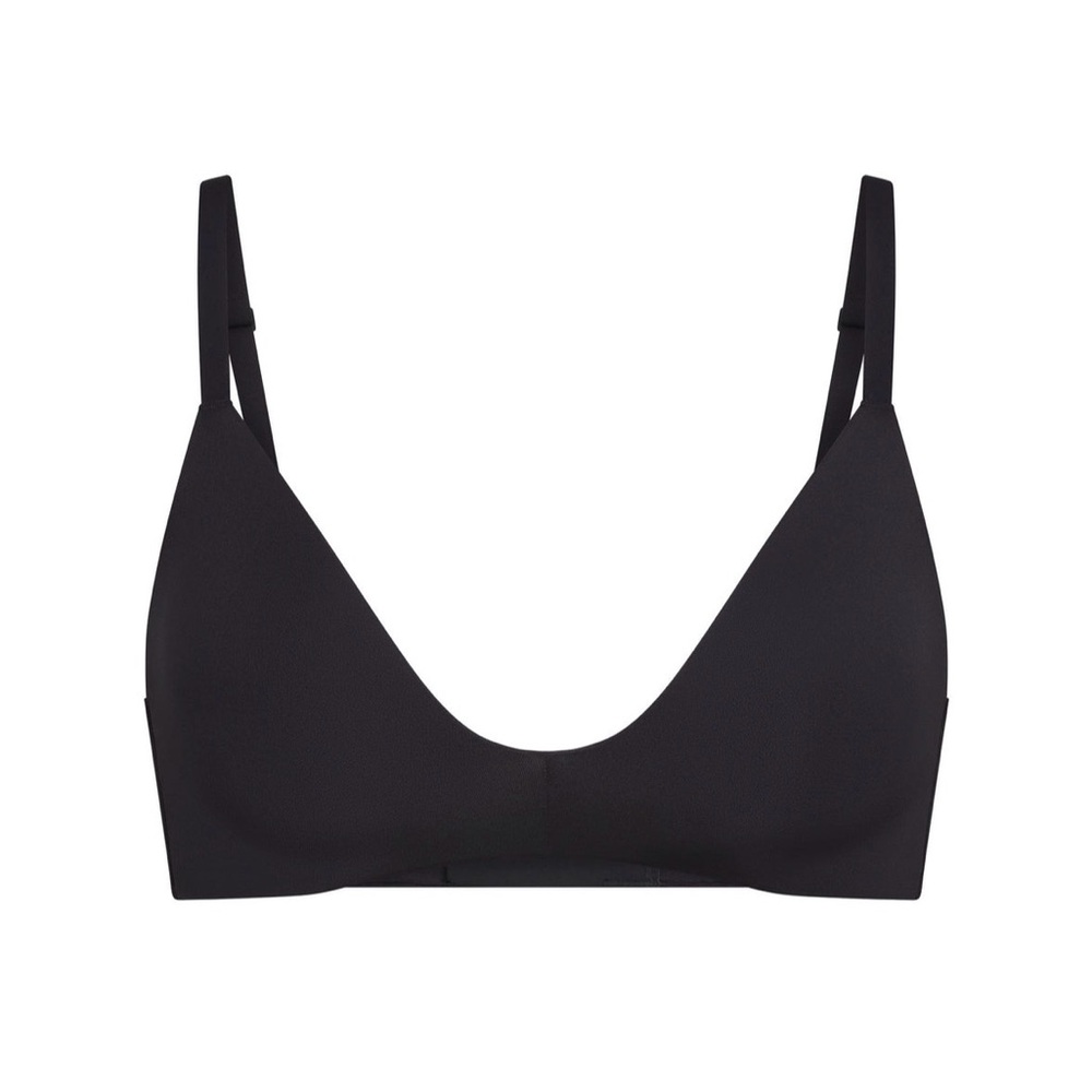 SKIMS Wireless Form T-Shirt Demi Bra Onyx 34DDD